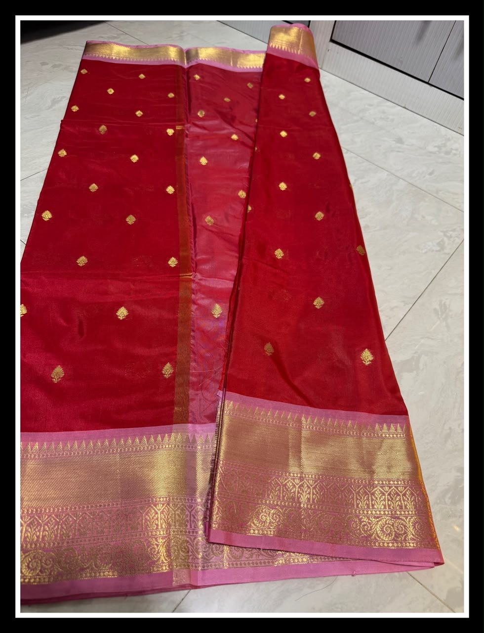 Banarasi Semi Gadwal Silk Saree
